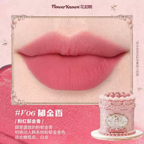 FLOWER KNOWS | Strawberry Cupid Cake Lip Cream
